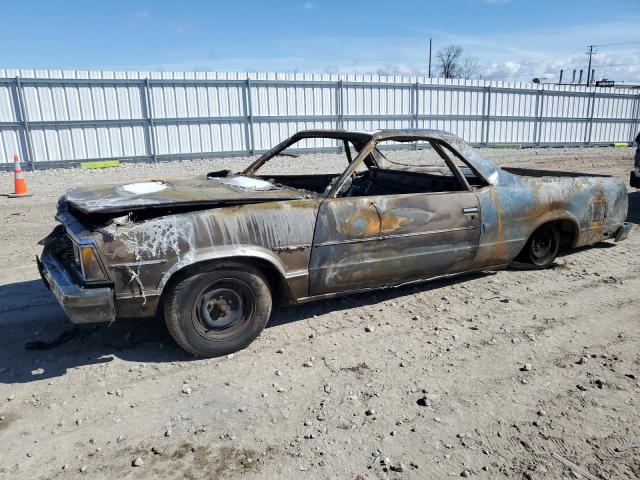 1GCCW80J6BR441312 - 1981 CHEVROLET EL CAMINO BURN photo 1