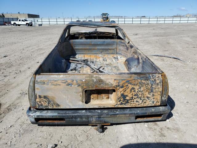 1GCCW80J6BR441312 - 1981 CHEVROLET EL CAMINO BURN photo 6