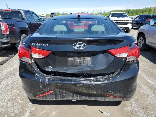 5NPDH4AE5DH324551 - 2013 HYUNDAI ELANTRA GLS BLACK photo 6