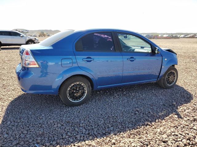 KL1TD56688B090273 - 2008 CHEVROLET AVEO BASE BLUE photo 3
