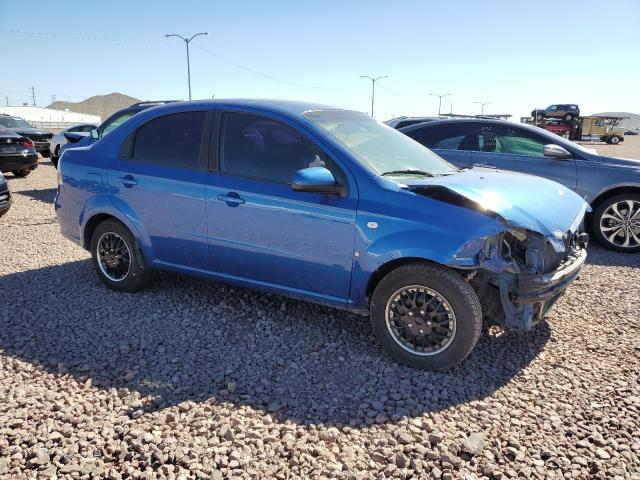 KL1TD56688B090273 - 2008 CHEVROLET AVEO BASE BLUE photo 4