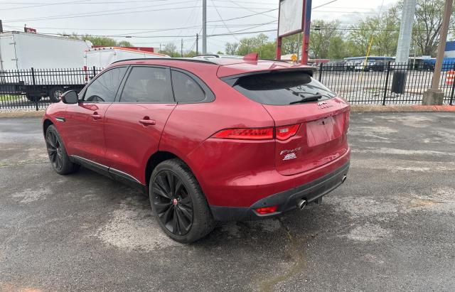 SADCM2BVXHA892046 - 2017 JAGUAR F-PACE S MAROON photo 3