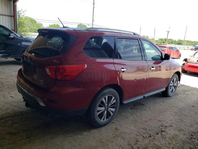 5N1DR2MM3HC667893 - 2017 NISSAN PATHFINDER S წითელი ფოტო 3