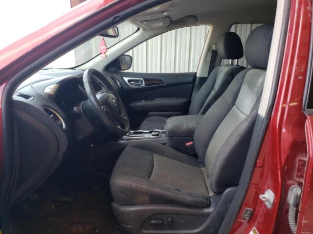 5N1DR2MM3HC667893 - 2017 NISSAN PATHFINDER S წითელი ფოტო 7