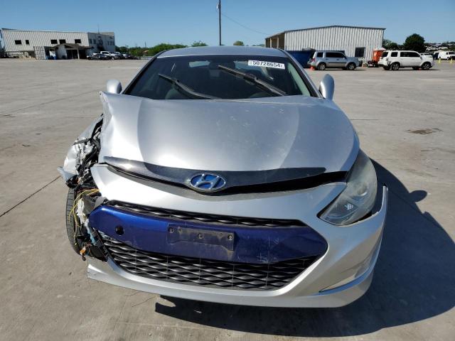 KMHEC4A47BA003945 - 2011 HYUNDAI SONATA HYBRID SILVER photo 5