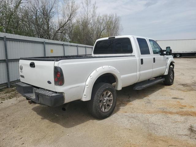 1FTWW31P37EB04646 - 2007 FORD F350 SRW SUPER DUTY WHITE photo 3