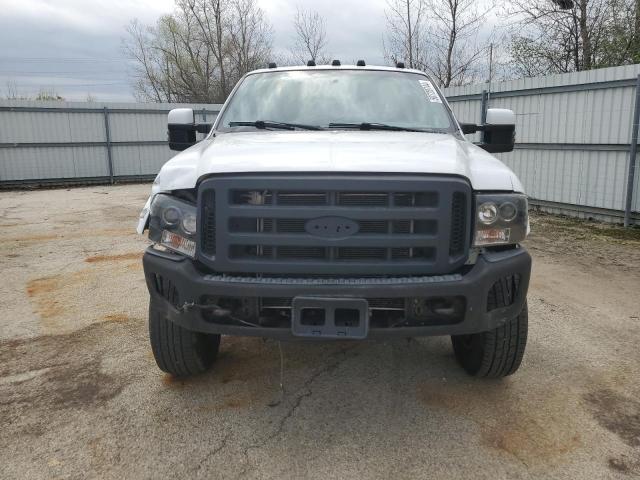 1FTWW31P37EB04646 - 2007 FORD F350 SRW SUPER DUTY WHITE photo 5