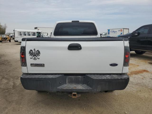 1FTWW31P37EB04646 - 2007 FORD F350 SRW SUPER DUTY WHITE photo 6