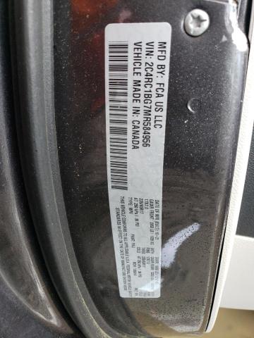 2C4RC1BG7MR584956 - 2021 CHRYSLER PACIFICA TOURING L ნაცრისფერი ფოტო 13