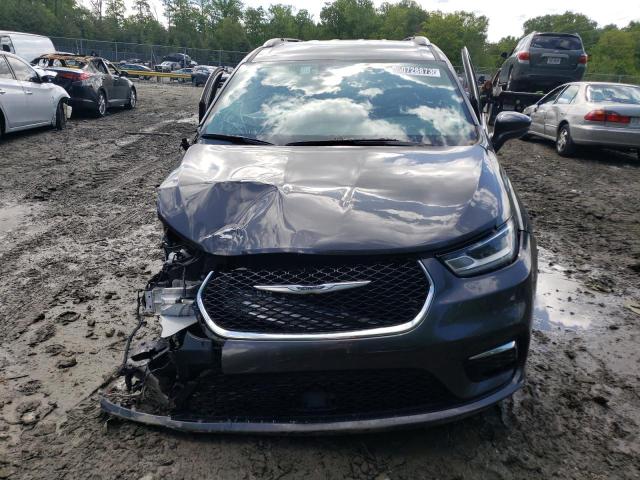 2C4RC1BG7MR584956 - 2021 CHRYSLER PACIFICA TOURING L ნაცრისფერი ფოტო 5