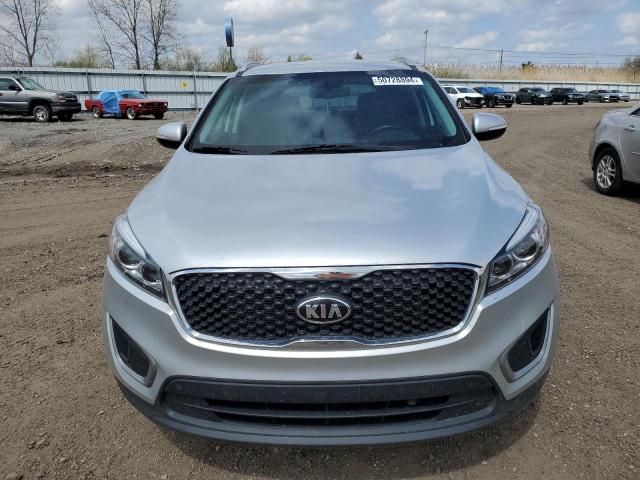 5XYPG4A36GG172726 - 2016 KIA SORENTO LX SILVER photo 5