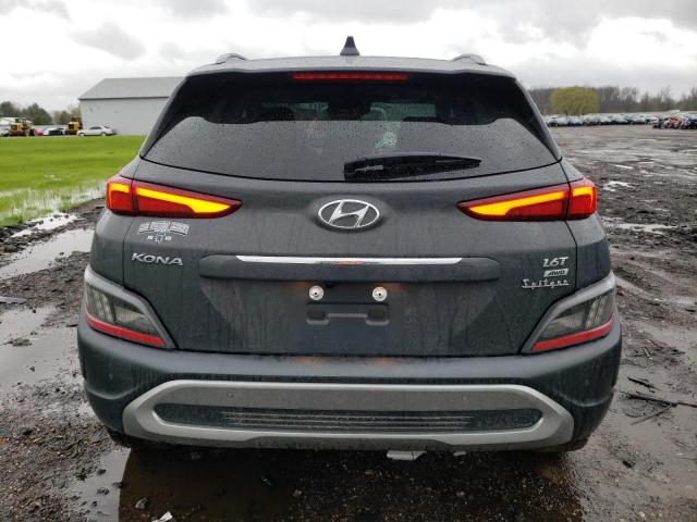 KM8K5CA38PU046453 - 2023 HYUNDAI KONA LIMITED GRAY photo 6