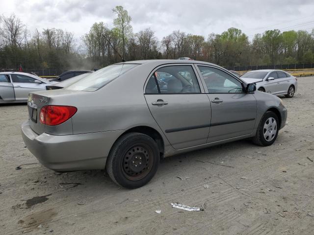 JTDBR32E430045004 - 2003 TOYOTA COROLLA CE GRAY photo 3