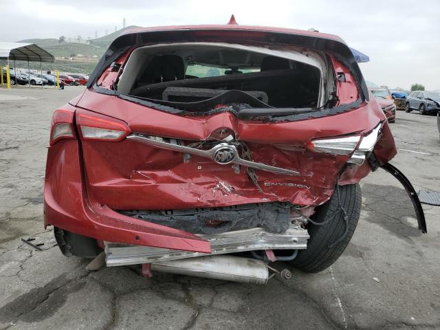 LRBFXCSA9KD039256 - 2019 BUICK ENVISION ESSENCE Կարմիր լուսանկար 6