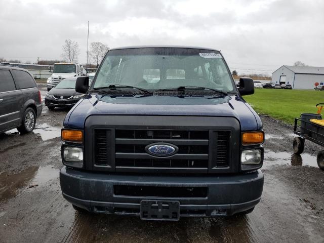 1FMNE1BW8BDA33544 - 2011 FORD ECONOLINE E150 WAGON BLUE photo 5