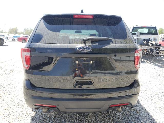 1FM5K8AR6KGB54746 - 2019 FORD EXPLORER POLICE INTERCEPTOR BLACK photo 6