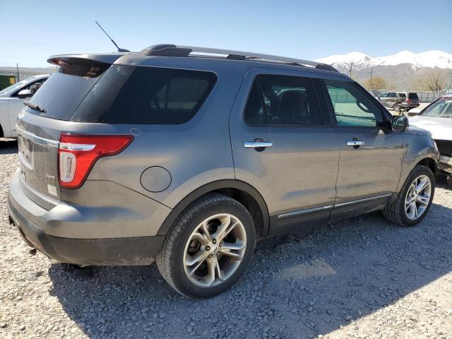 1FMHK8F87CGA39961 - 2012 FORD EXPLORER LIMITED GRAY photo 3