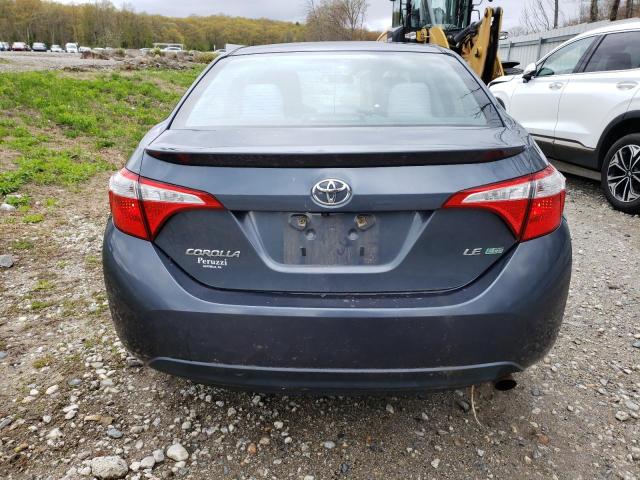 2T1BPRHE6EC140317 - 2014 TOYOTA COROLLA ECO BLUE photo 6