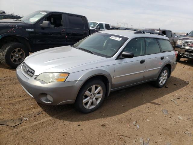 4S4BP61C176330927 - 2007 SUBARU LEGACY OUTBACK 2.5I SILVER photo 1