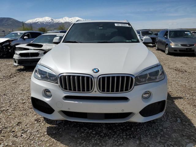 5UXKR6C53G0J83458 - 2016 BMW X5 XDRIVE50I WHITE photo 5