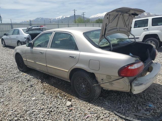 1YVGF22C025267400 - 2002 MAZDA 626 LX TAN photo 2