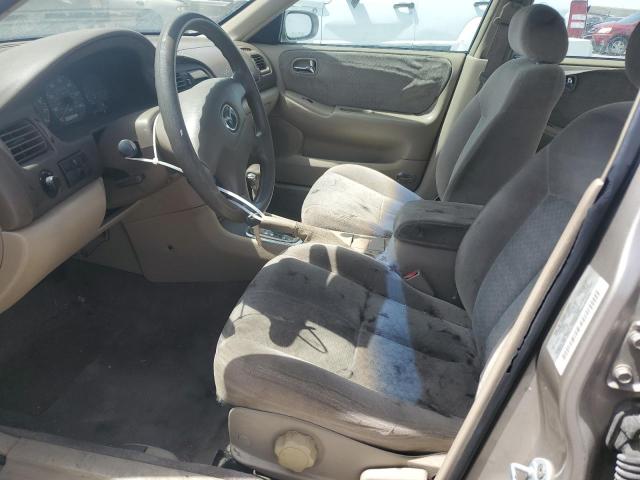 1YVGF22C025267400 - 2002 MAZDA 626 LX TAN photo 7