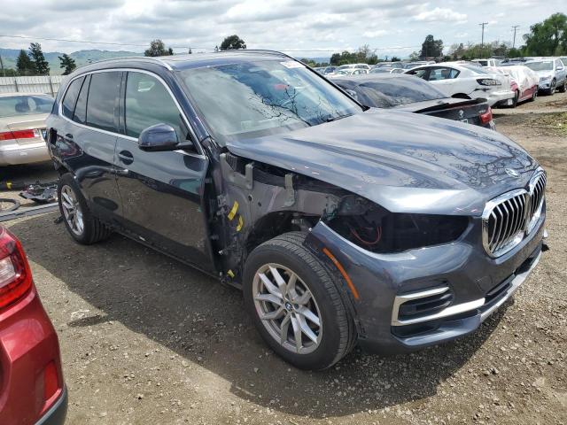 5UXCR6C57KLL37522 - 2019 BMW X5 XDRIVE40I GRAY photo 4