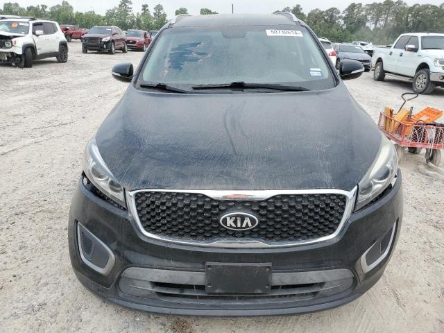 5XYPG4A38HG214637 - 2017 KIA SORENTO LX BLACK photo 5