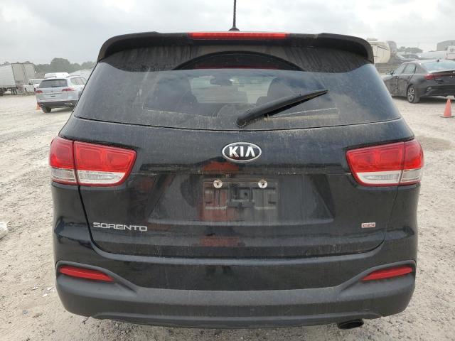 5XYPG4A38HG214637 - 2017 KIA SORENTO LX BLACK photo 6