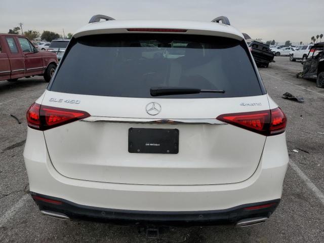 4JGFB5KB0NA611403 - 2022 MERCEDES-BENZ GLE 450 4MATIC WHITE photo 6