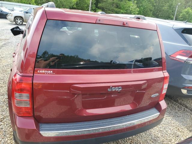 1C4NJPFA0HD152862 - 2017 JEEP PATRIOT LATITUDE RED photo 6