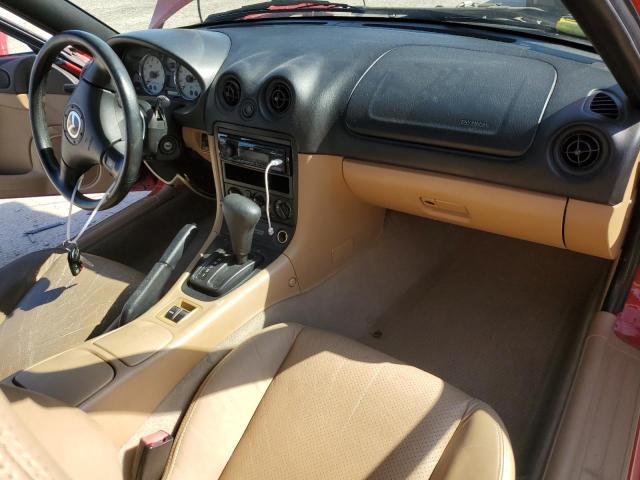 JM1NB353920231387 - 2002 MAZDA MX-5 MIATA BASE RED photo 8