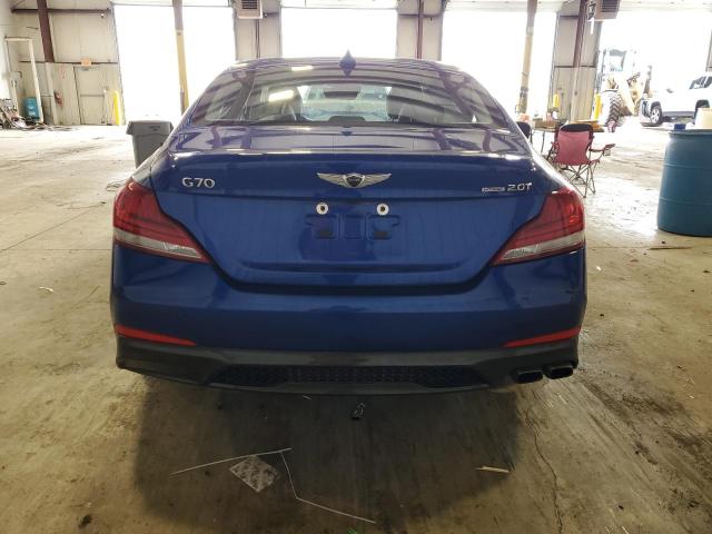 KMTG44LA9LU045502 - 2020 GENESIS G70 PRESTIGE BLUE photo 6