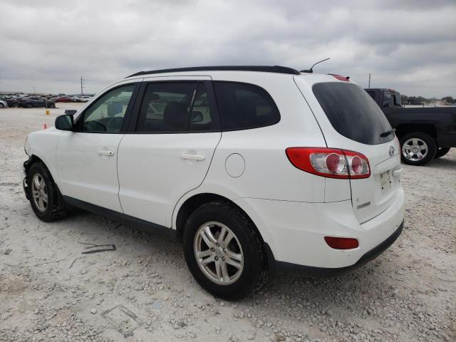 5XYZG3AB0BG085066 - 2011 HYUNDAI SANTA FE GLS WHITE photo 2