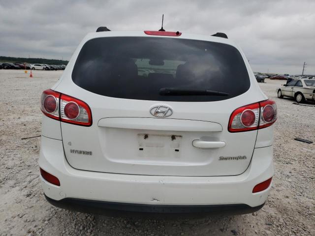 5XYZG3AB0BG085066 - 2011 HYUNDAI SANTA FE GLS WHITE photo 6