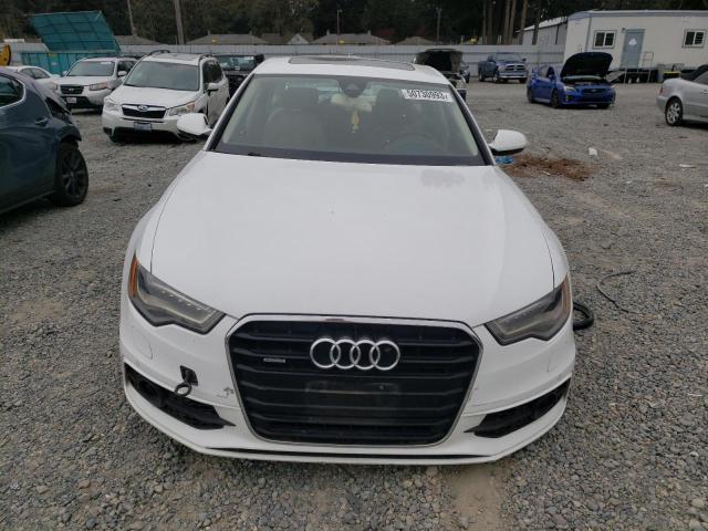 WAUJGAFC4CN056342 - 2012 AUDI A6 PRESTIGE თეთრი ფოტო 5