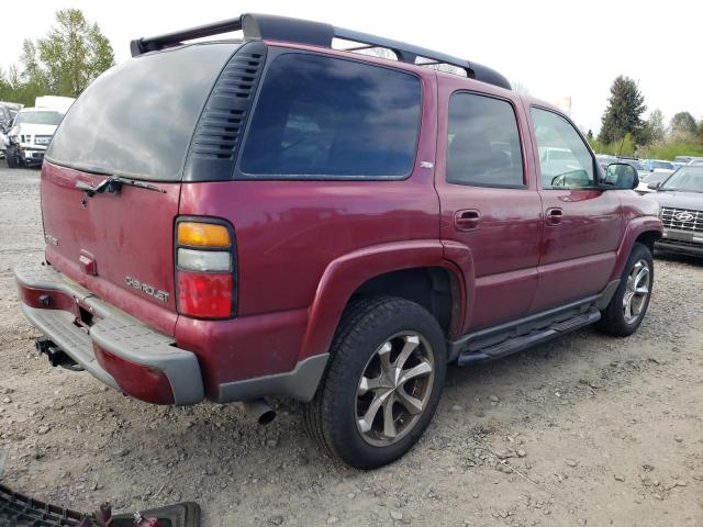 1GNEK13TX5R121530 - 2005 CHEVROLET TAHOE K1500 RED photo 3