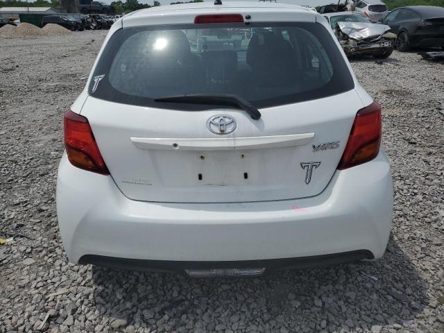 VNKKTUD36HA075908 - 2017 TOYOTA YARIS L WHITE photo 6