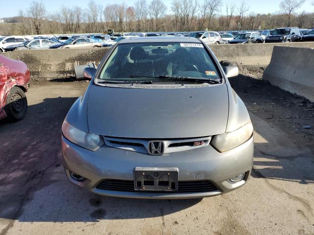 2HGFG21547H707573 - 2007 HONDA CIVIC SI GRAY photo 5