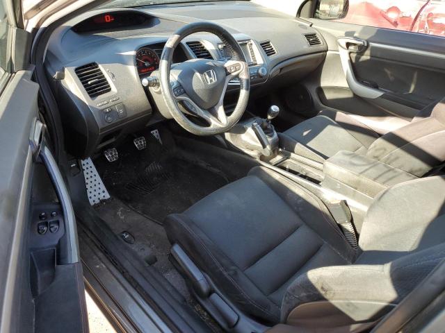 2HGFG21547H707573 - 2007 HONDA CIVIC SI GRAY photo 8