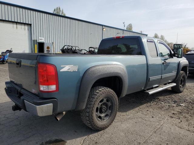 1GTHK49K09E139232 - 2009 GMC SIERRA K2500 HEAVY DUTY BLUE photo 3