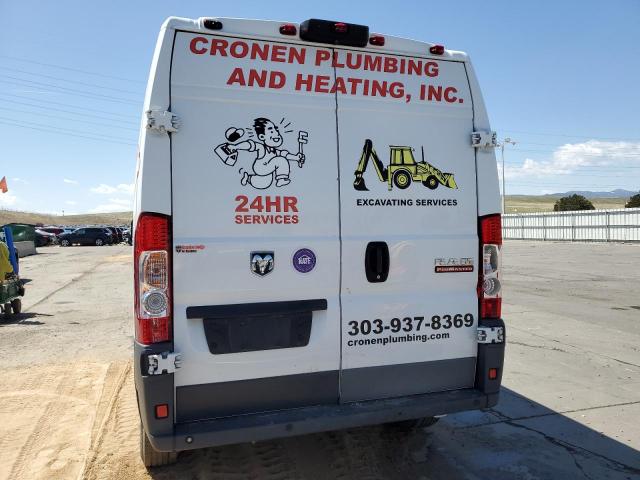 3C6TRVDG4GE100778 - 2016 RAM PROMASTER 2500 HIGH WHITE photo 6
