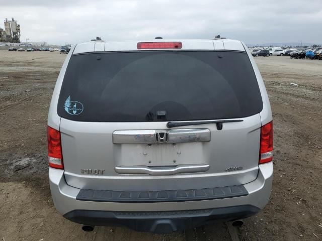 5FNYF4H61CB012133 - 2012 HONDA PILOT EXL SILVER photo 6