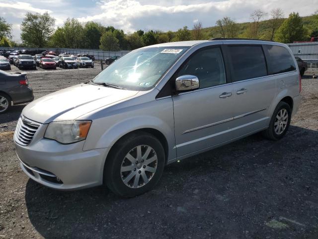 2A4RR8DG6BR705150 - 2011 CHRYSLER TOWN & COU TOURING L SILVER photo 1