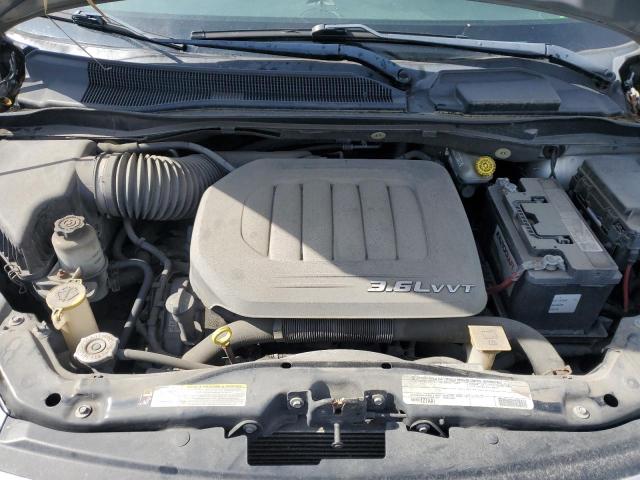 2A4RR8DG6BR705150 - 2011 CHRYSLER TOWN & COU TOURING L SILVER photo 11