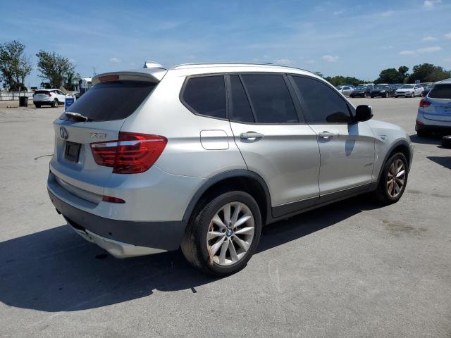 5UXWX9C52D0A17505 - 2013 BMW X3 XDRIVE28I SILVER photo 3