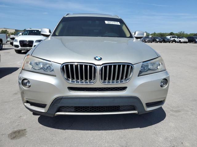 5UXWX9C52D0A17505 - 2013 BMW X3 XDRIVE28I SILVER photo 5