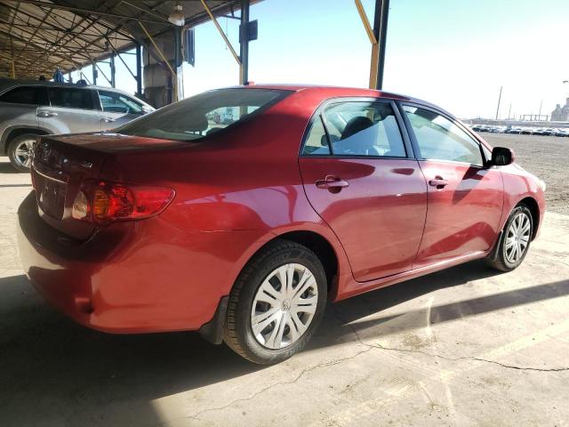 1NXBU40E99Z076902 - 2009 TOYOTA COROLLA BASE RED photo 3