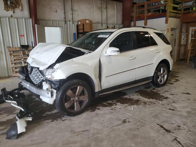 4JGBB8GB9BA687044 - 2011 MERCEDES-BENZ ML 350 4MATIC WHITE photo 1