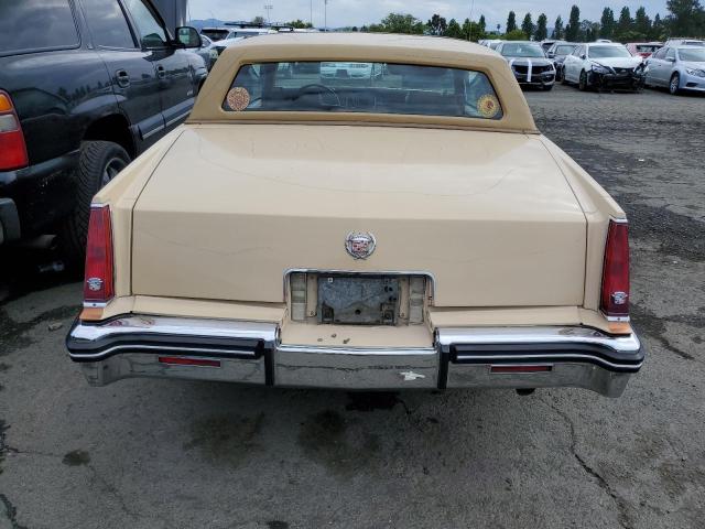 1G6AL5784DE613920 - 1983 CADILLAC EL DORADO BEIGE photo 6